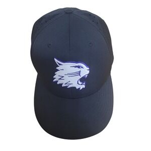 Richardson PTS Lite Wildcat Pride Baseball Hat Black Flexfit LG-XL Performance